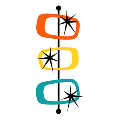 Retro Vintage Mid-Century