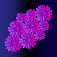 bouquet of flowers, beautiful flower background, beautiful purple flower background,