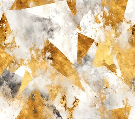 White and Gold Acid Wash, Fabric Pattern, Seamless Pattern.