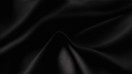 Obraz premium Dark black muslin background