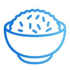 rice gradient icon