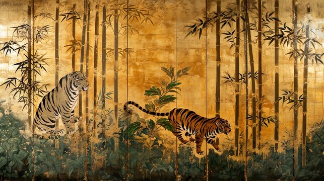 日本画の虎」の写真素材 | 4,515件の無料イラスト画像 | Adobe Stock