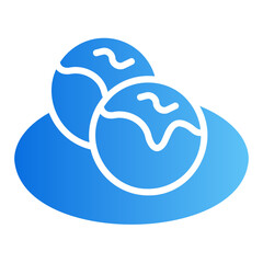 takoyaki gradient icon