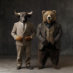 makler market bulish bearish