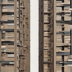 Obraz premium Rediscovering Forgotten Spaces: Abstract Patterns