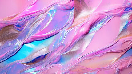 Trendy pink surface. Abstract painting style, inspired by acrylic fluid art texture with cells. Luxury abstract background and wallpaper. Composition for yours poster, design, cover.