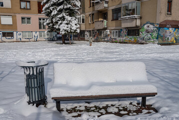Winter magic on the Sarajevo's streets