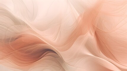 Obraz premium light soft peach sand curve abstract background