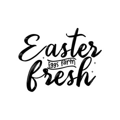 Easter Eggs Farm Fresh SVG Cut File