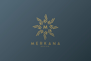 Celestial logo design, Star logotype, Planet, Space, Universe, Minimal Minimalistic, Sun, Rays, Satelite emblem. Vector illustration