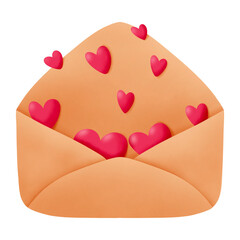 envelope with heart