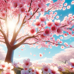 Fototapeta premium 春、桜の季節