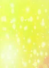 Yellow bokeh background perfect for Party, Anniversary, Birthdays, celebration. Free space for text