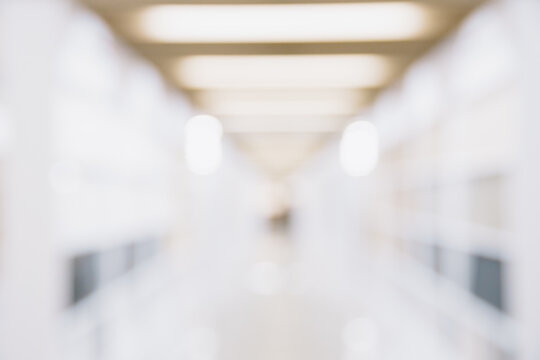 blur unfocused picture from store or office with bokeh background for head shot or business portrait