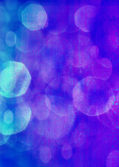 Blue bokeh background perfect for Party, Anniversary, Birthdays, celebration. Free space for text