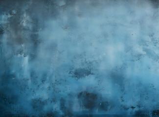 Acrylic blue wall background. Abstract painting for banner, website, texture. Oil art aquamarine, light white and dark blue, sleek metallic finish