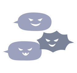 悪口のイメージイラスト