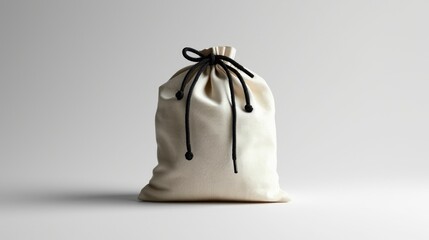 bag isolated on black