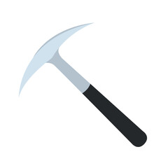 Pick a pickaxe vector emoji symbol