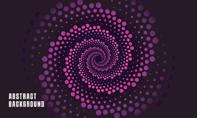 abstract background rotating circles pink color