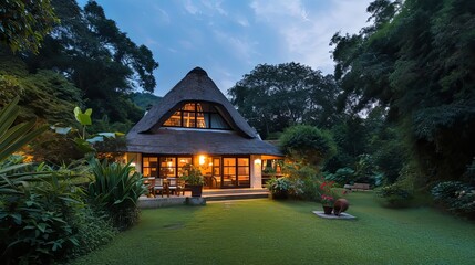 Thatched Village Retreat Style