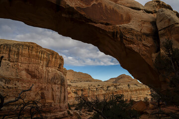 Hickman Bridge in Capitol Reef National Park Utah