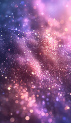 Fototapeta premium Silver white violet. Sparkling. AI generative