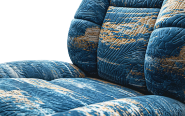 Sustainable Car Seat on Transparent Background