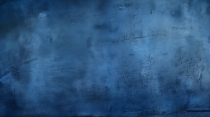 Blue texture of a plastered wall pattern design. Blue old rough plaster background. Cement concrete background wallpaper. Blue rough painted wall surface. Raster bitmap illustration.