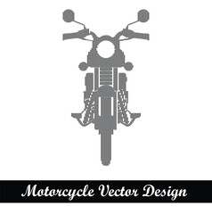 Motorcycle Vector Design Creative Concept