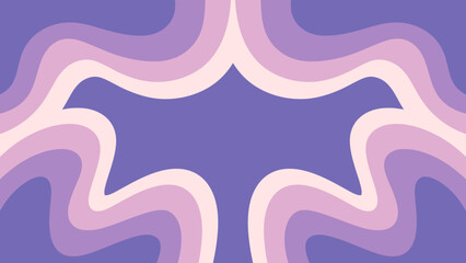 Purple pastel color with wave seamless pattern abstract background