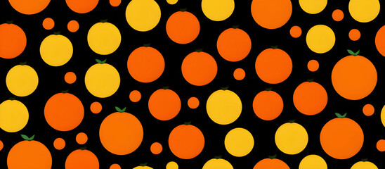 vintage circles background mid century bubbles seamless pattern tile banner