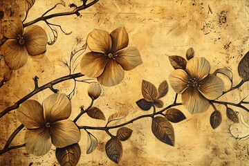 Painting of a Flowering Branch