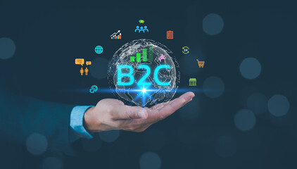 B2c market ecommerce strategy technology delivery product to-Customer For Selling more products and...