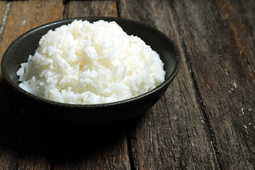 The cooked rice