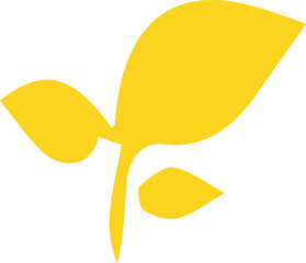 leaf logo of vector image