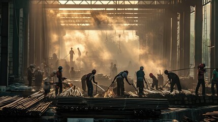 Labor of Love - Documenting the Passion and Dedication of Workers on International Labor Day - obrazy, fototapety, plakaty