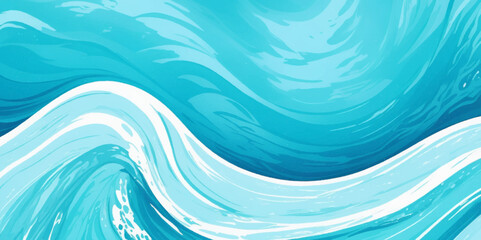 Ocean wave curve line vector background. Abstract ocean splashing waves. vector illustration.