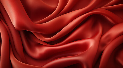 Obraz premium A macro shot of a neat drapery is seen.