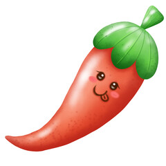 Mixed vegetables set clip art