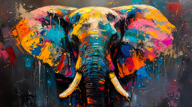 painting of the elephant