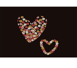 Obraz premium Love with Flower
