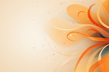 abstract background awareness day with white or cream ribbon