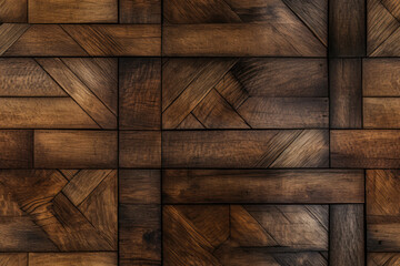 Brown vintage wood pattern floor
