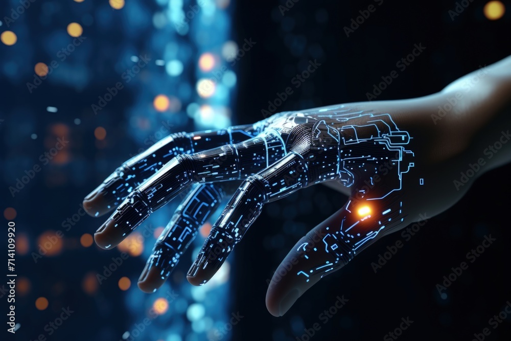 Poster ai and robotics revolutionizing data exchange and deep learning