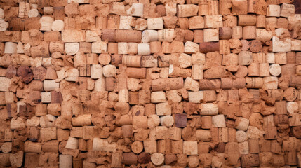 Brown wood cork texture
