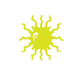 Virus and  Bacteria Cell  vector set