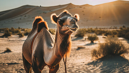 Hot Desert Adventure: Camel Transportation in the Sahara