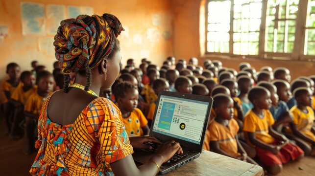 School Africa Computer Images – Browse 1,090 Stock Photos, Vectors, and ...
