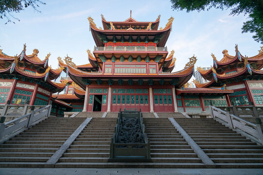 The Temple Architecture of Xichan Temple in Fuzhou, China